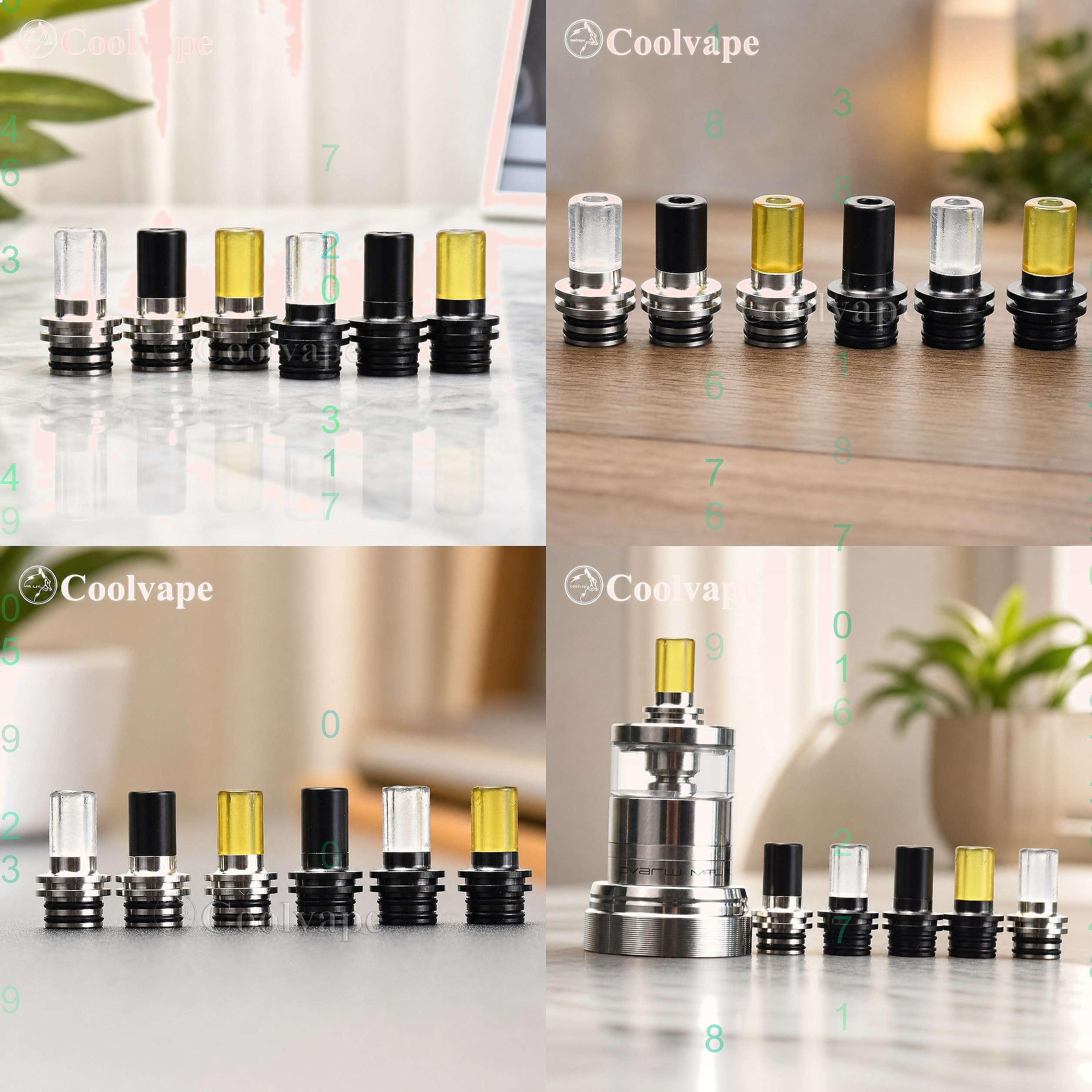 Vape Accessory - 510 MTL Drip Tip Heat Resistant