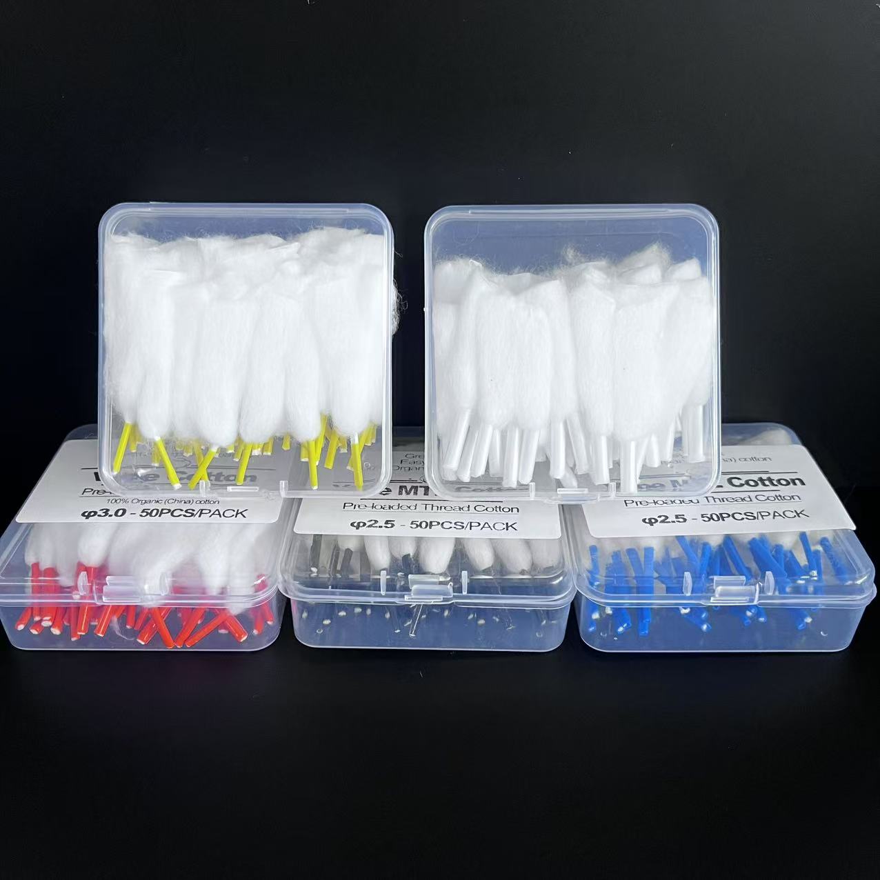 Cotton Wick Organic - 50Strips/BOX Wear Parts Cotton PREMIUM Threads