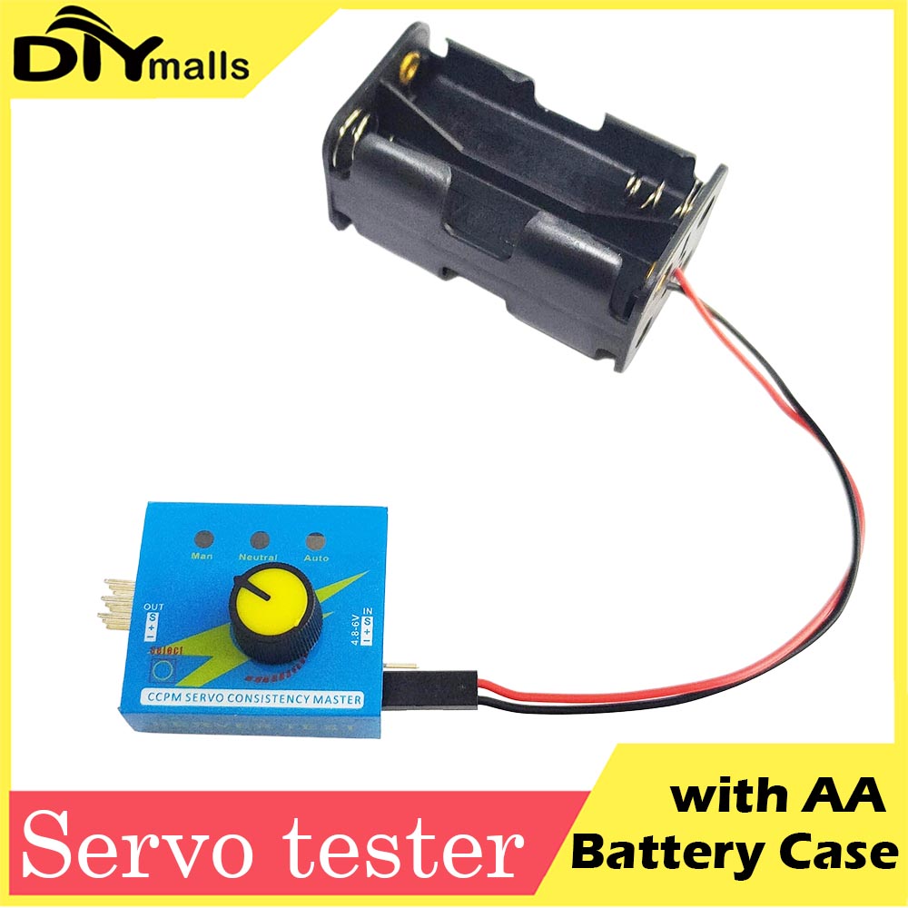 Battery Case Storage - Servo Tester 3CH Digital ESC Speed