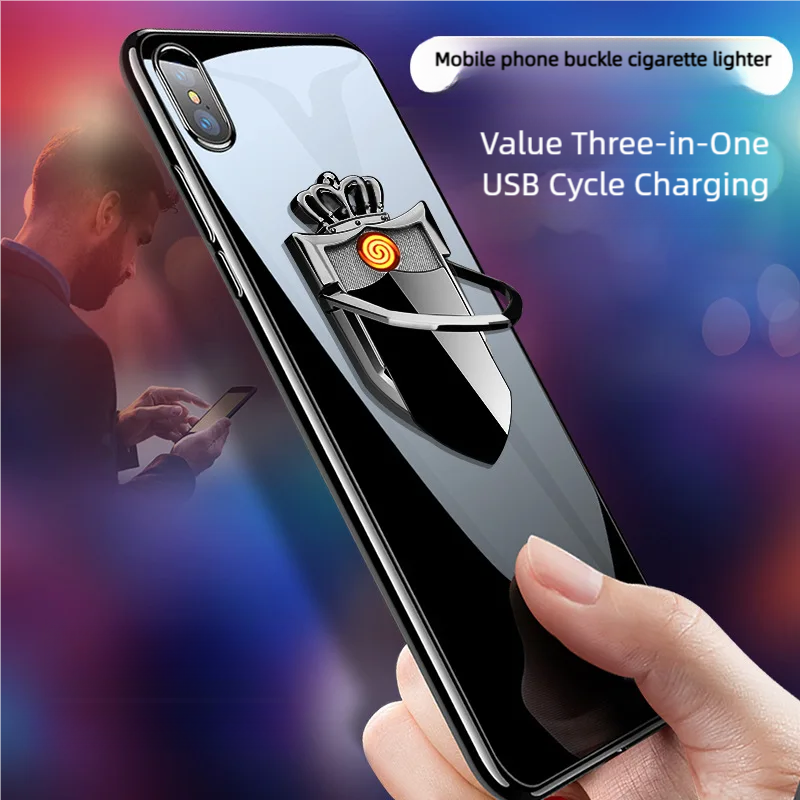 Vape Ring - Multi functional phone ring buckle lighter