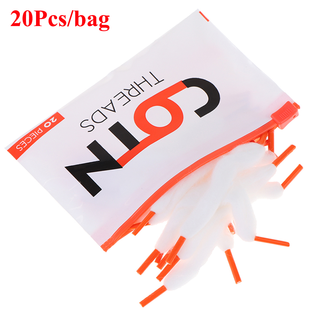 Rda Atomizer Deck - 20Pcs/bag Prebuilt Cotn Wire Coil Threads