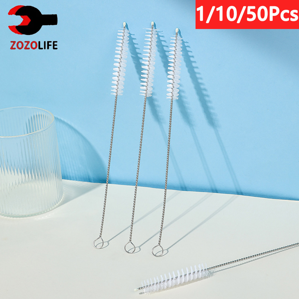 Weed Vaping Accessories - 1/10/80Pc Stainless Steel Straw Cleaning Brush