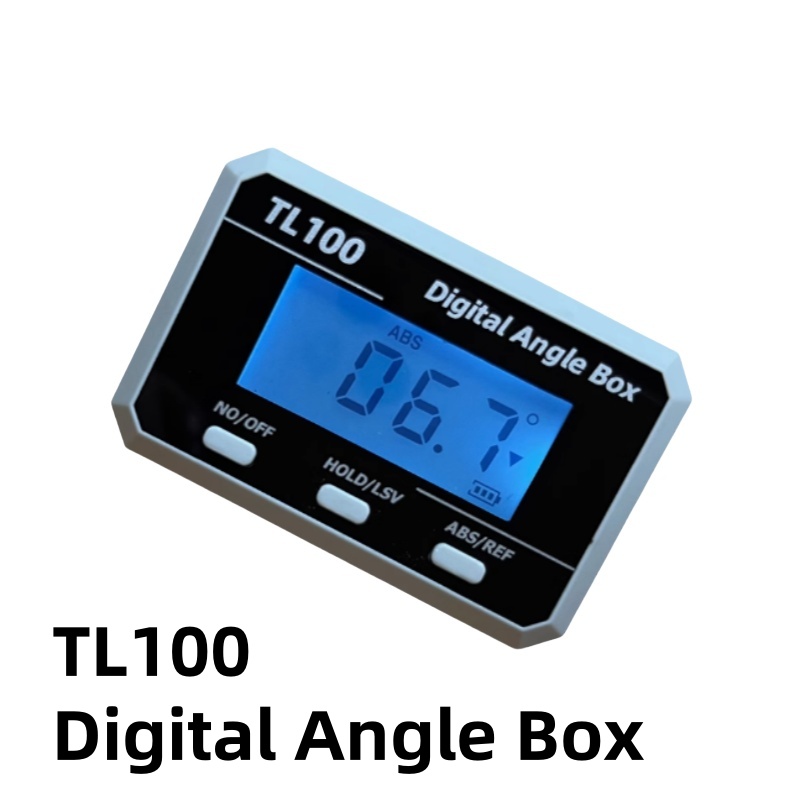Battery Case Storage - Horizontal Angle Meter Protractor Pitch Gauge