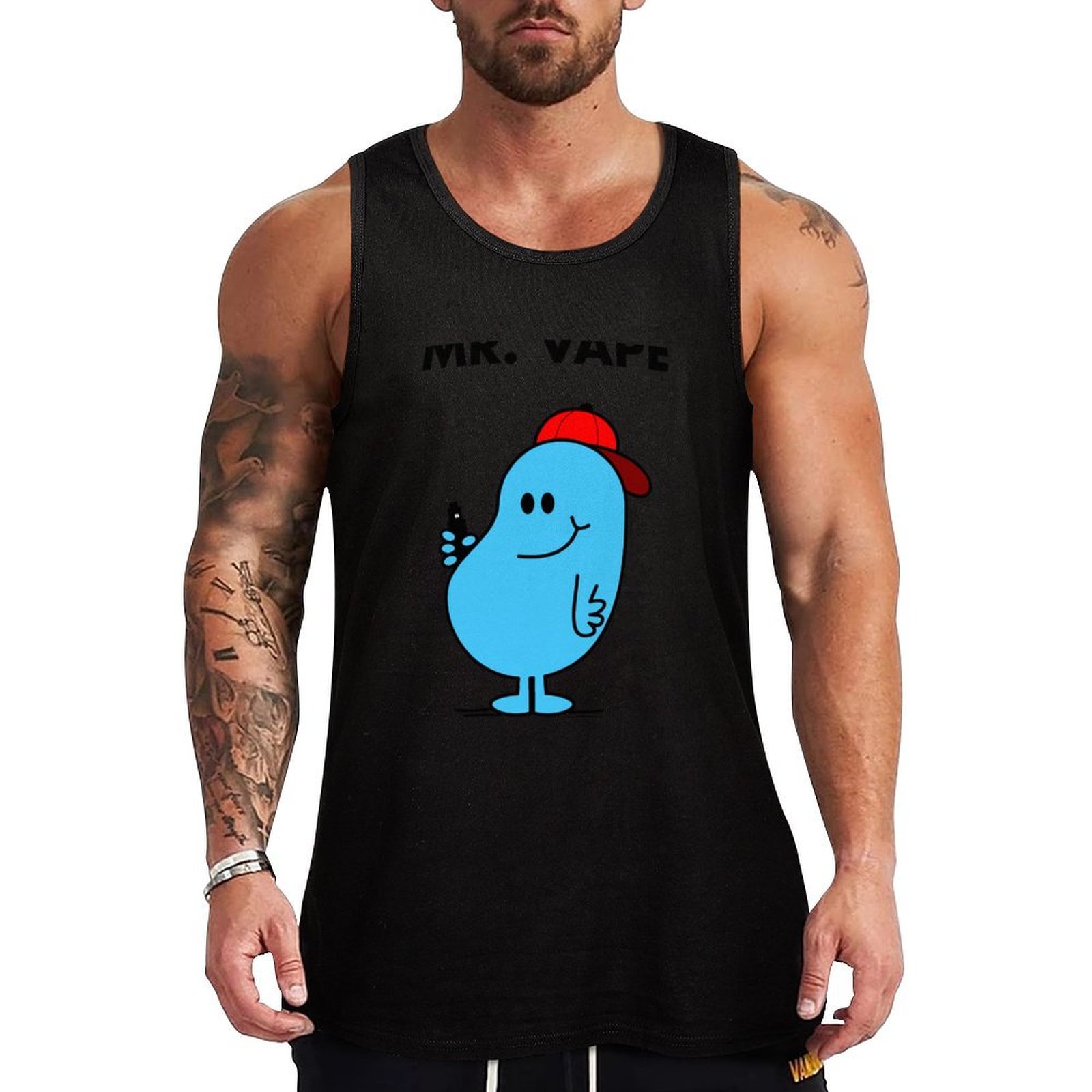 Quick Vape - Mr.Vape Tank Top Sports Tank Top