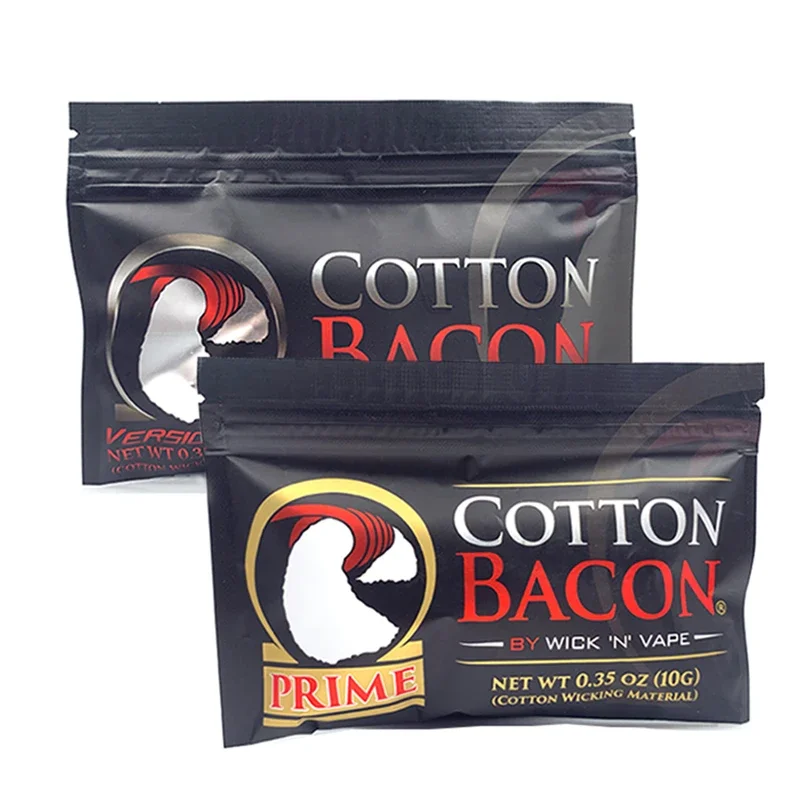 Rda Atomizer Deck - Vape Cotton Silver Gold Cotton Bacon
