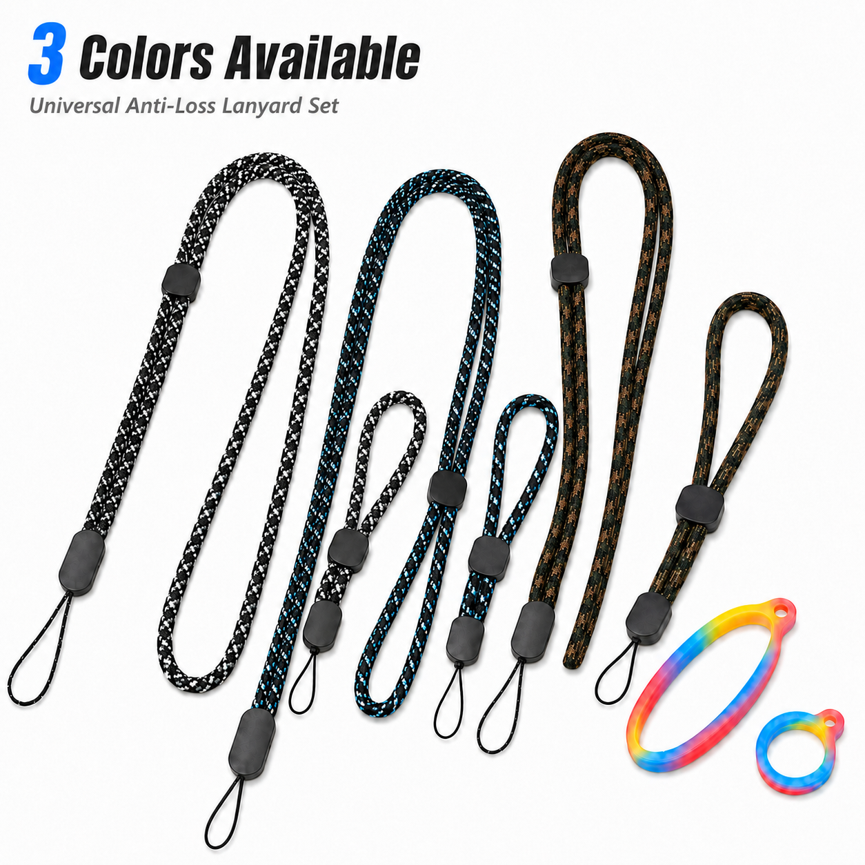 Vape Ring - Universal Silicone Ring Lanyard Set for