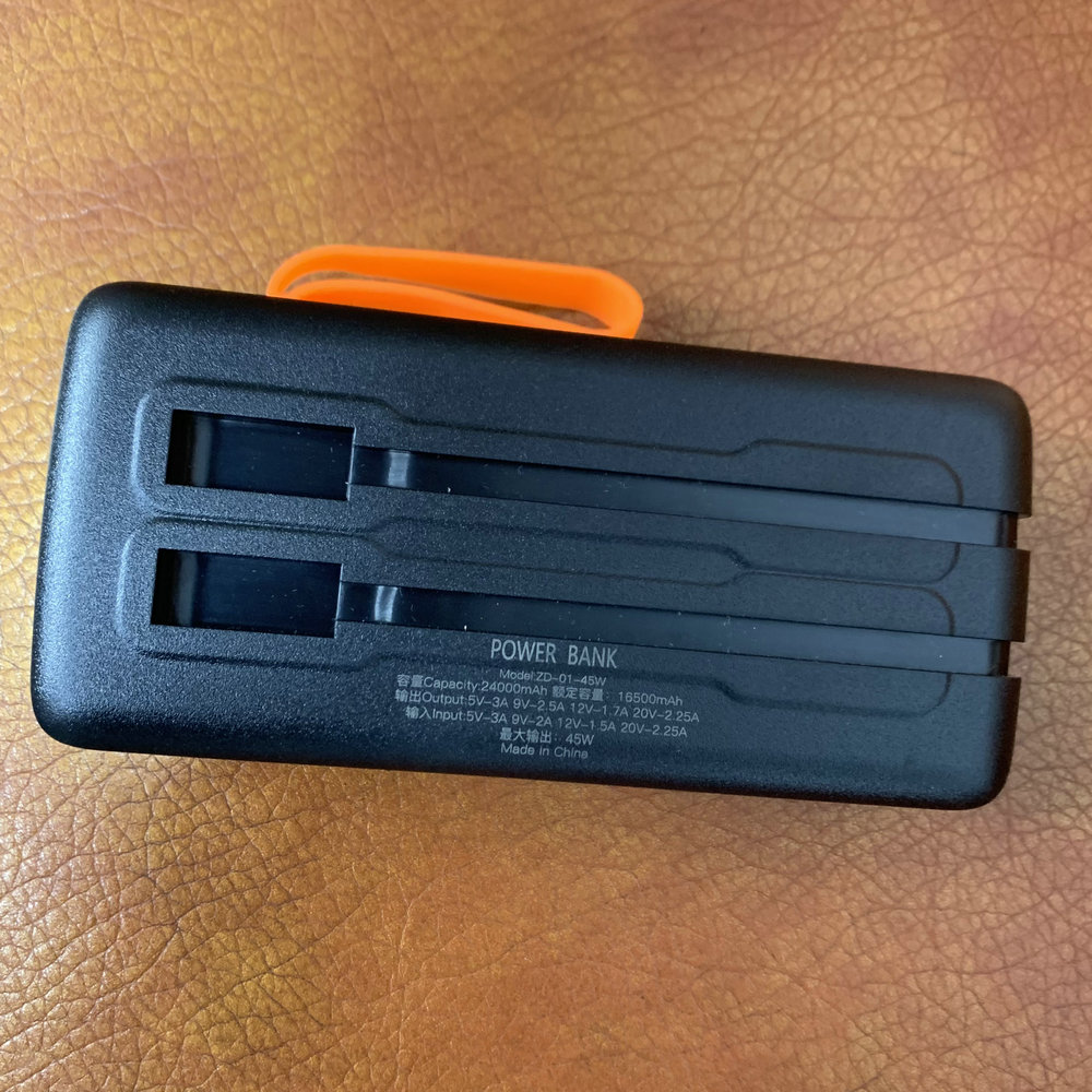Battery Case Storage - 45W Power Bank Case For Macbook