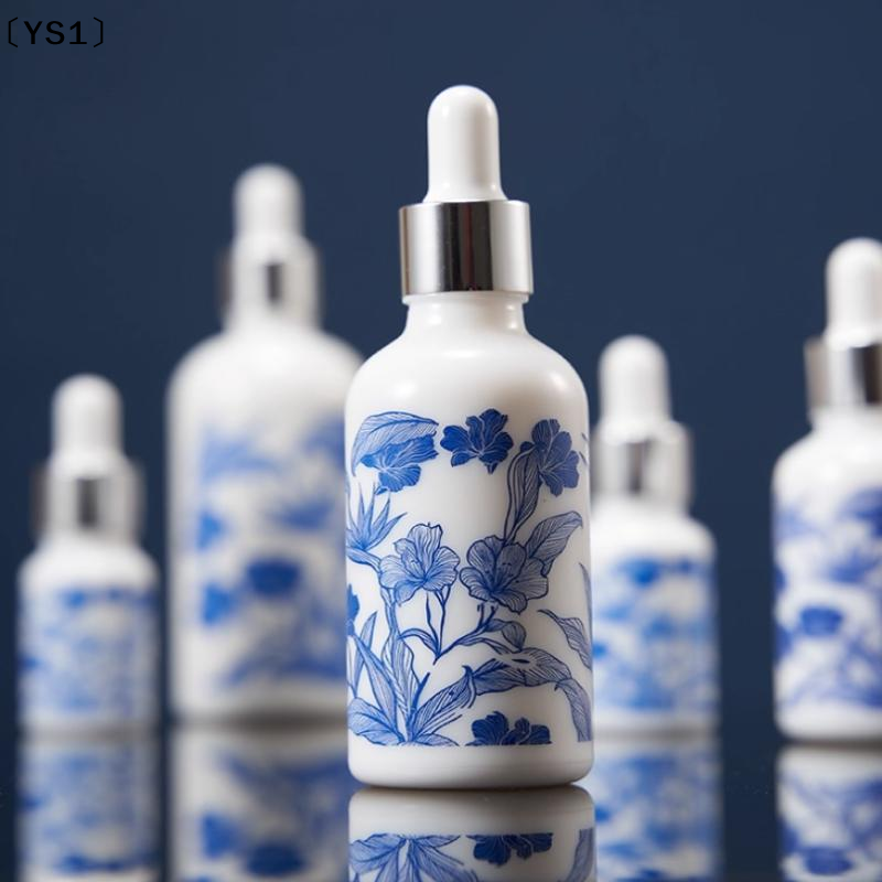 〔YS1〕10/15/30ml Ceramic Blue & - Juice Bottle Dropper review and price