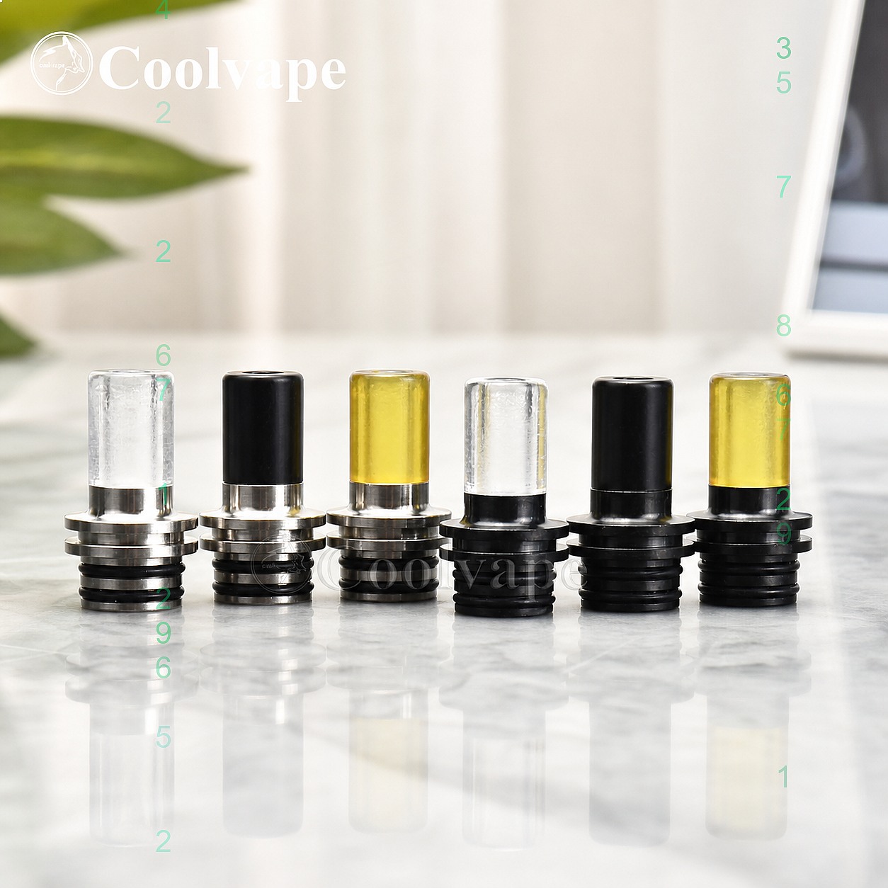 510 MTL Drip Tip Heat Resistan - Vape Accessory review and price