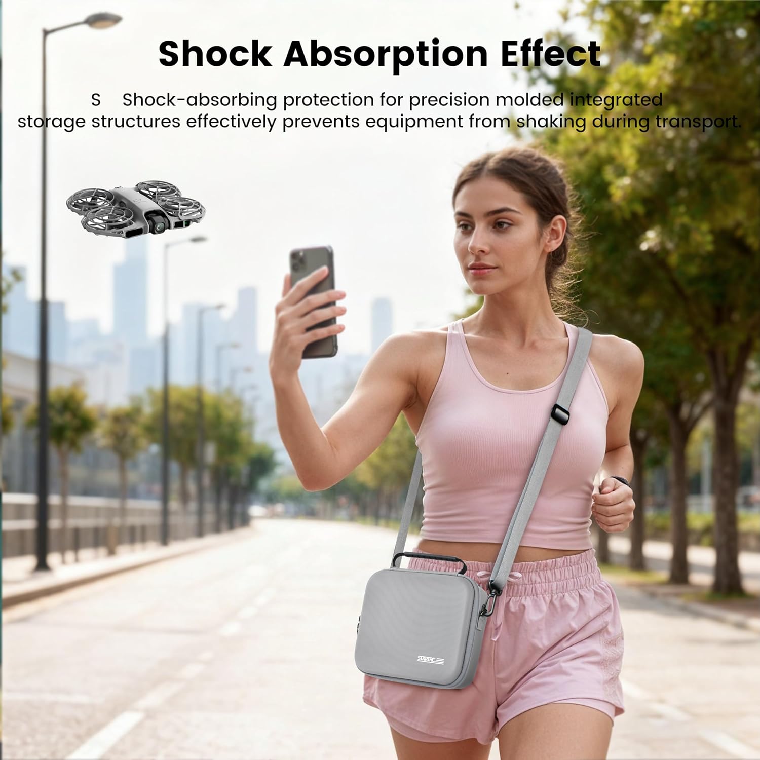 STARTRC Neo 2 Portable PU Shou - Battery Case Storage review and price