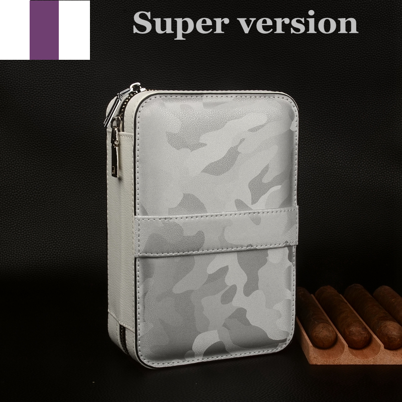 Leather Travel Cigar Case Hold - Vape Ring review and price