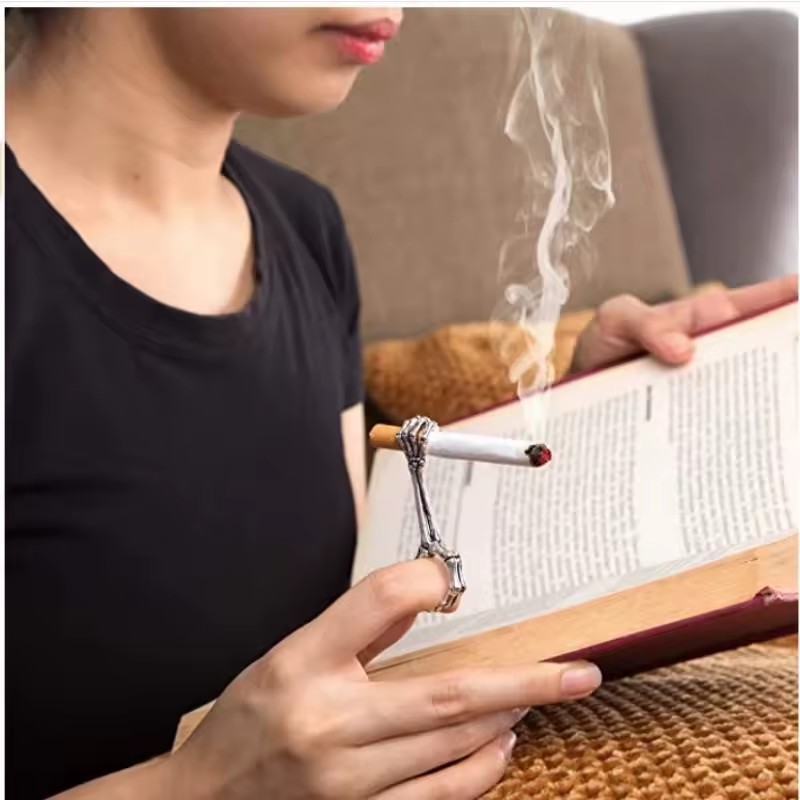 Funny Cigarette Hand Holder Sm - Vape Ring review and price