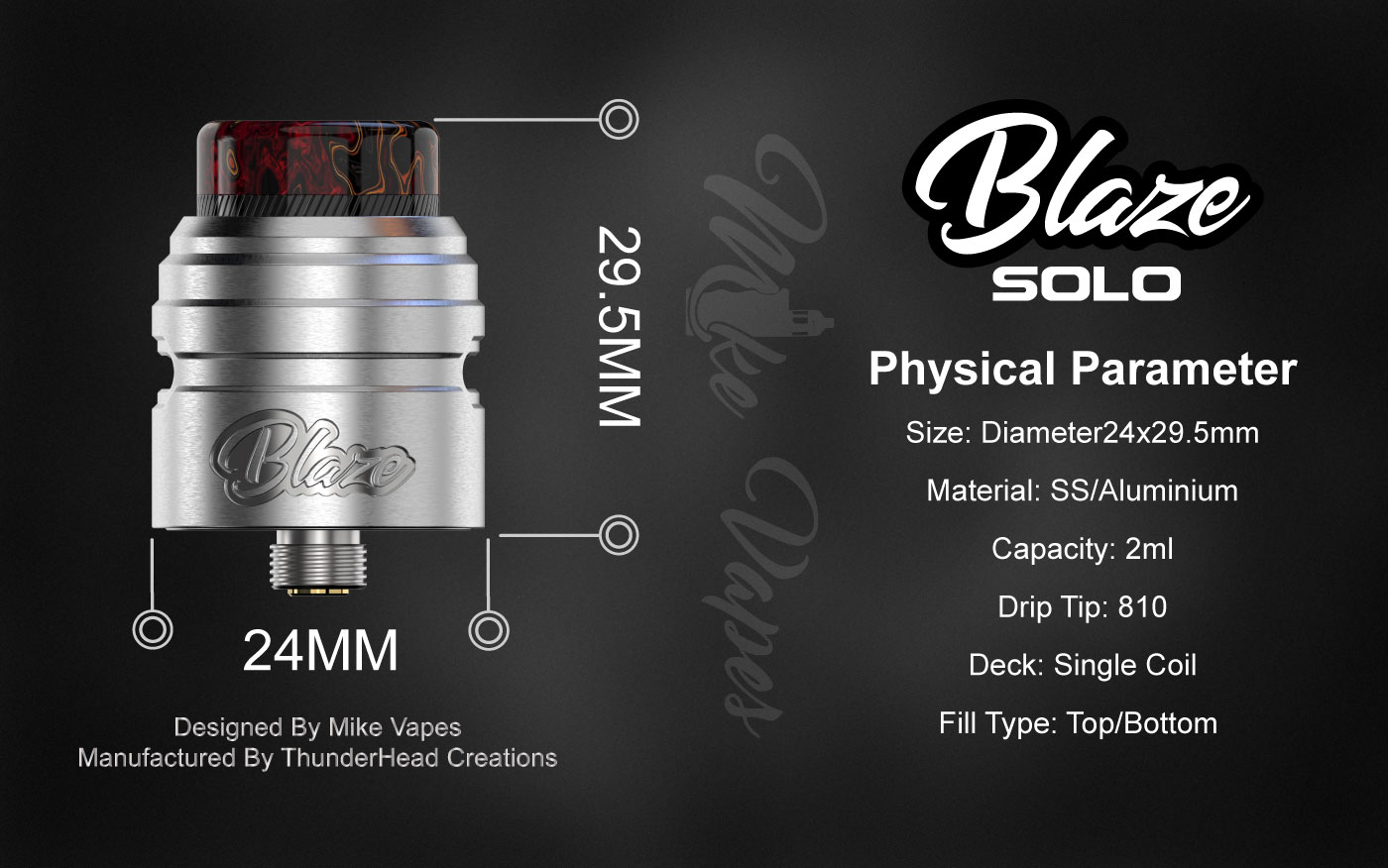 Original ThunderHead Creations - Rda Atomizer Deck review and price