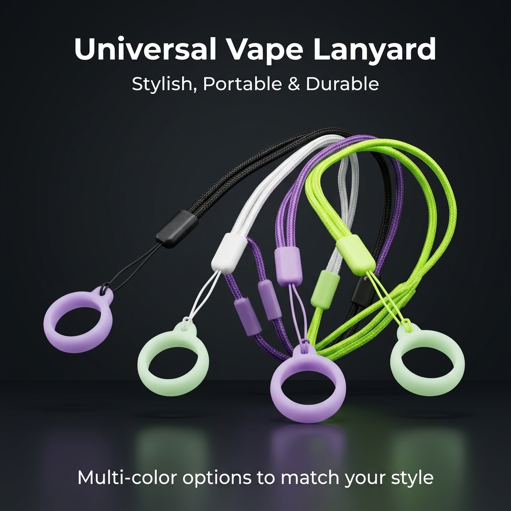 Multi-Color E-cigarette Lanyar - Vape Band Silicone review and price