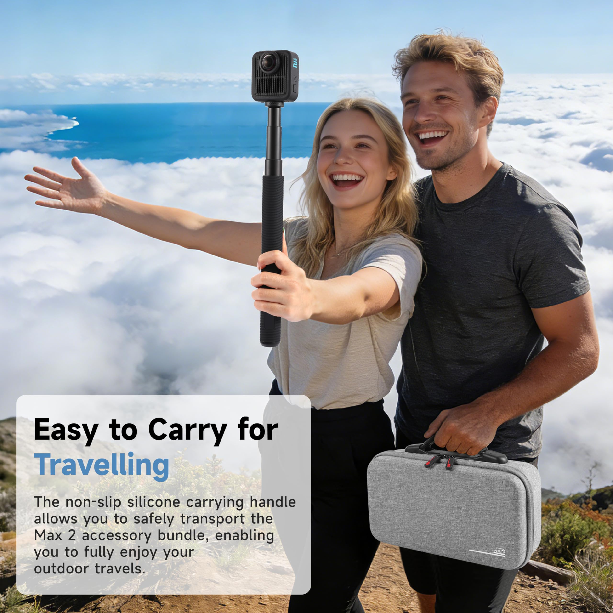 Carrying Case for Gopro Max 2  - Battery Case Storage review and price