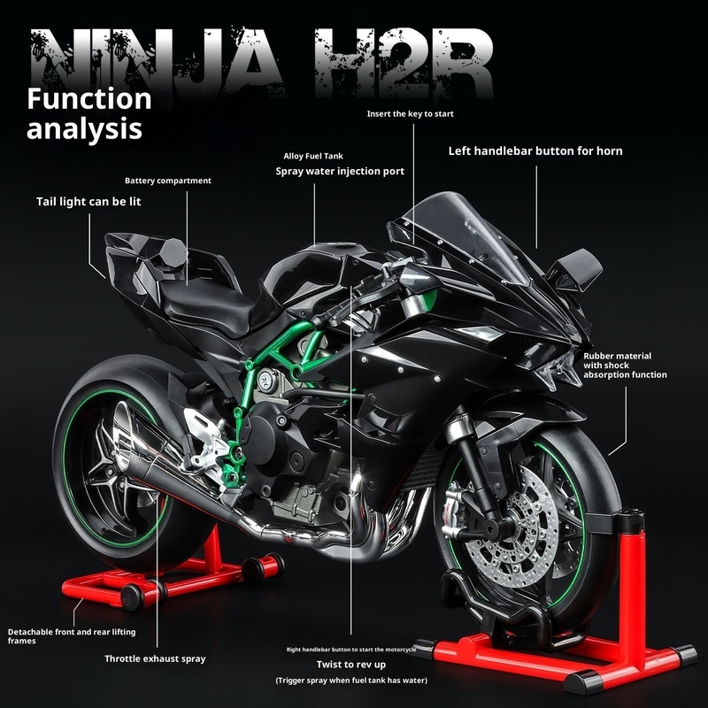 Kawasaki Ninja H2R 1:9 Scale D - Battery Case Storage review and price