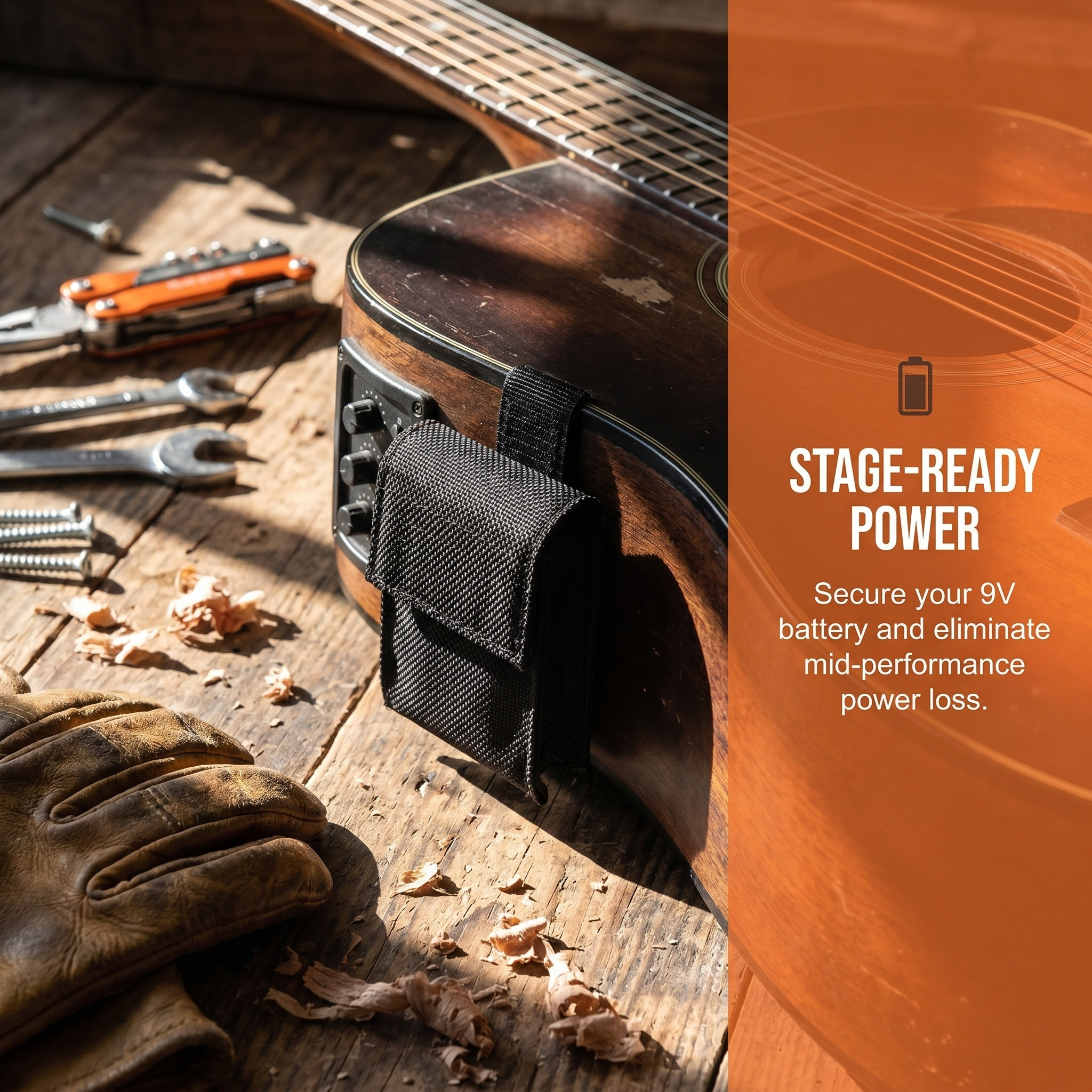 9V Battery Pouch Nylon Secure  - Battery Case Storage review and price
