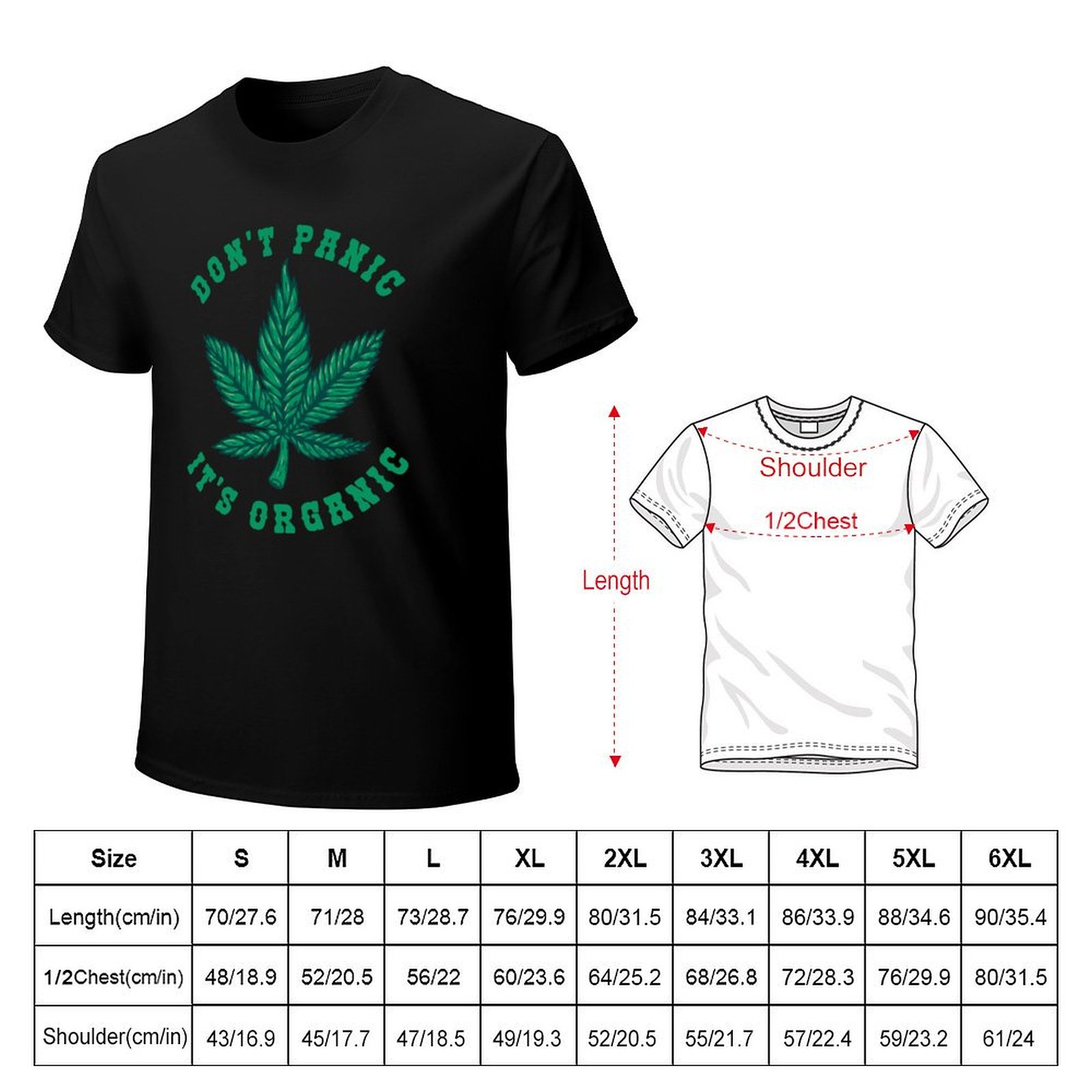 Dont panic its organic T-Shirt - Cotton Wick Organic review and price