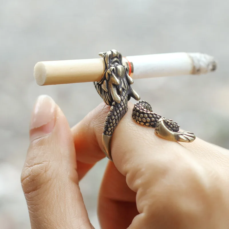 Retro Dragon Cigarette Holder  - Vape Ring review and price