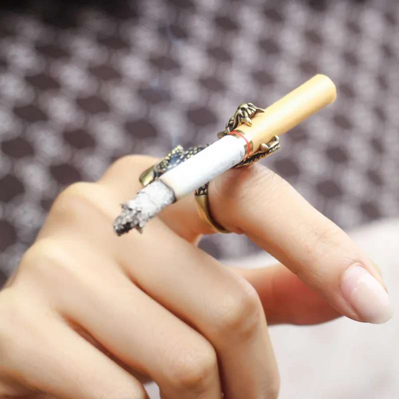 Retro Dragon Cigarette Holder  - Vape Ring review and price
