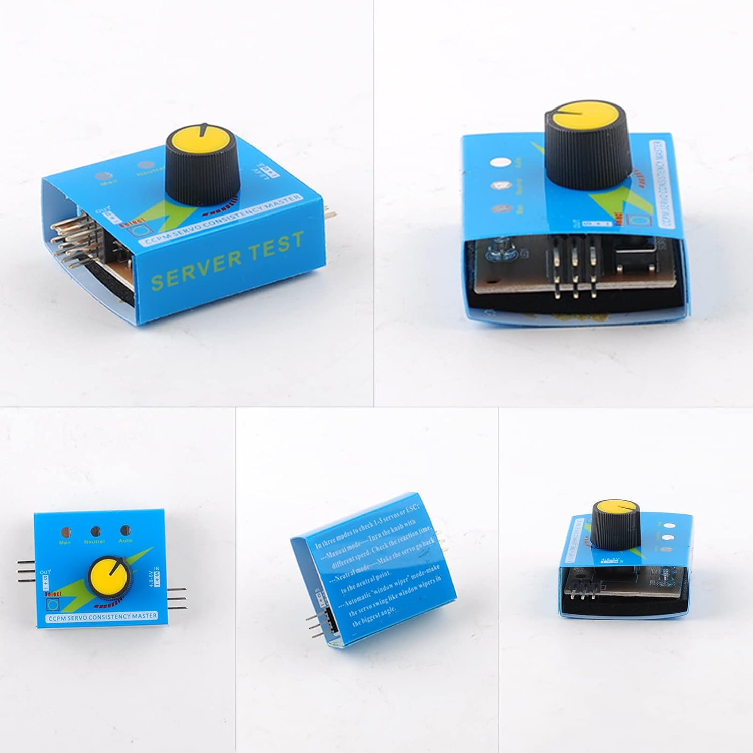 3CH Digital Servo Tester ESC S - Battery Case Storage review and price