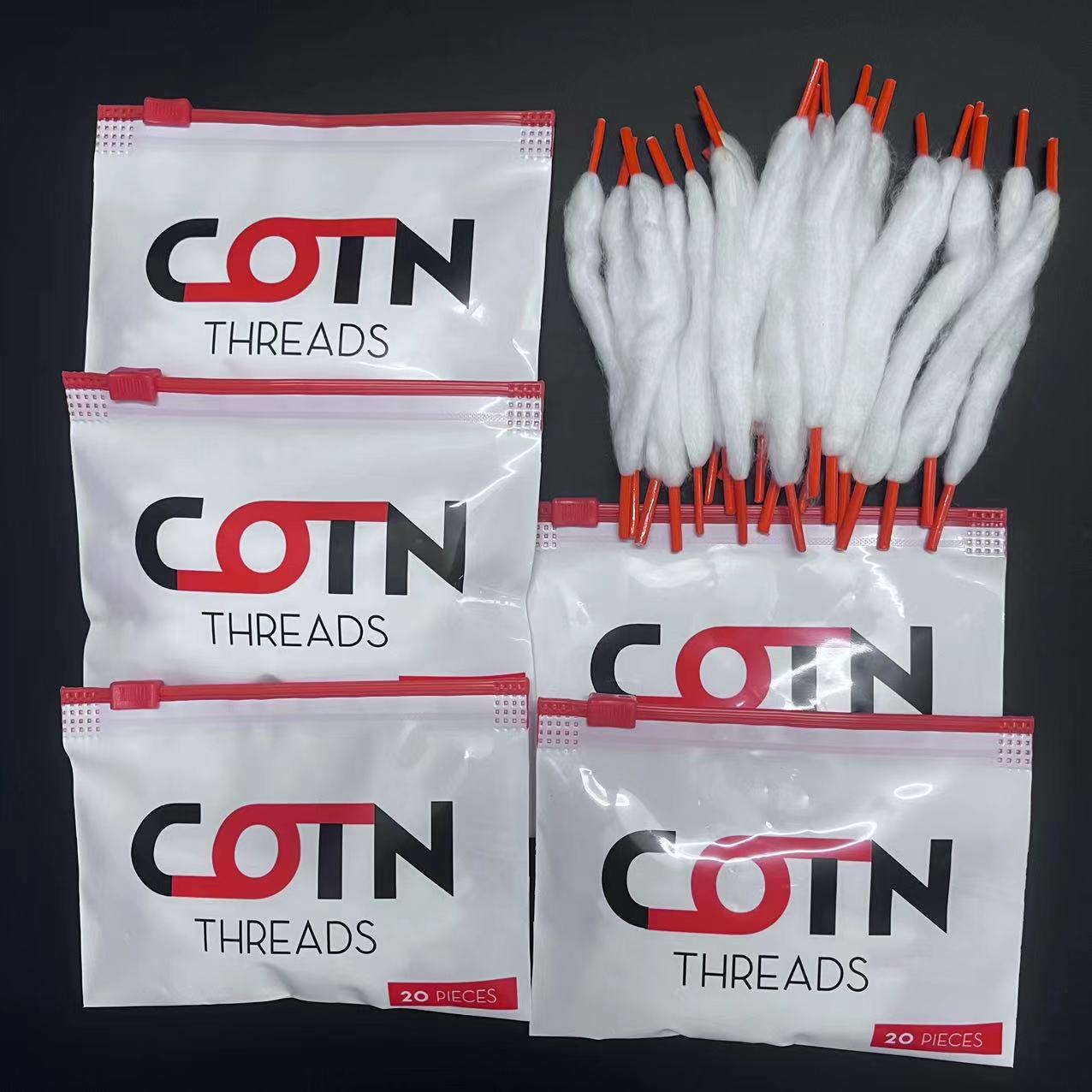 100/60/20pcs Prebuilt Wire Coi - Cotton Wick Organic review and price