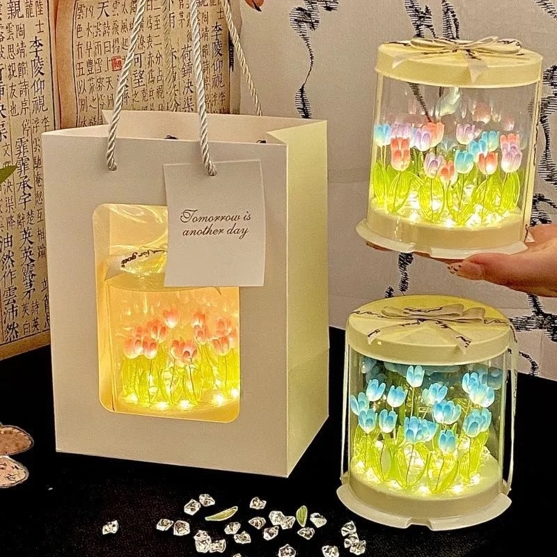 DIY Tulip Lamp Simulation Flow - Battery Case Storage review and price