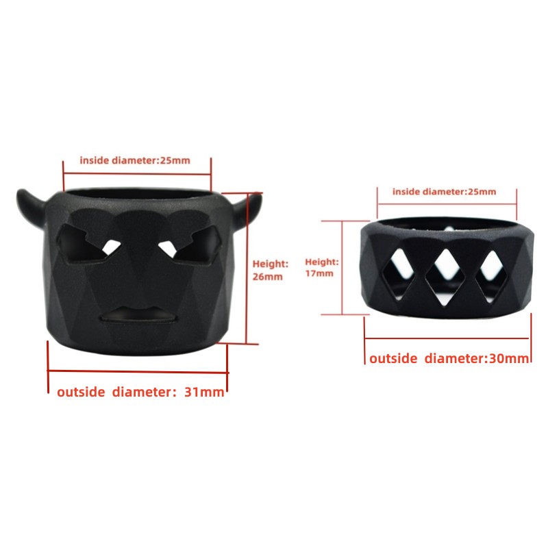 6PCS FATUBE Bulb Tube Bullhead - Vape Ring review and price