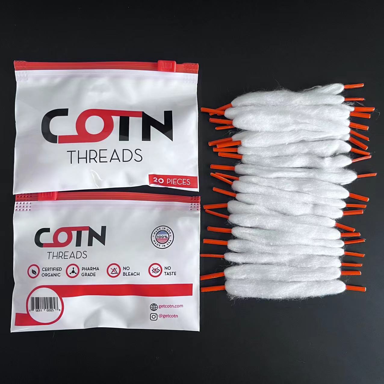10Bag COTN Wick PreBuilt Organ - Cotton Wick Organic review and price