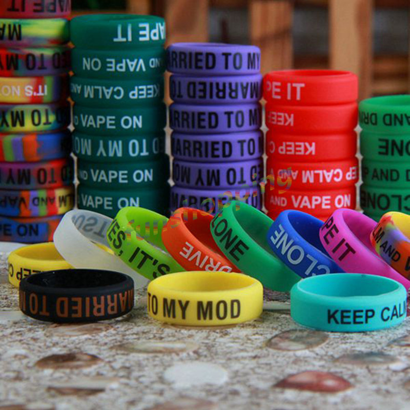 10 pcs / Lot Multi-color Anti- - Vape Band Silicone review and price