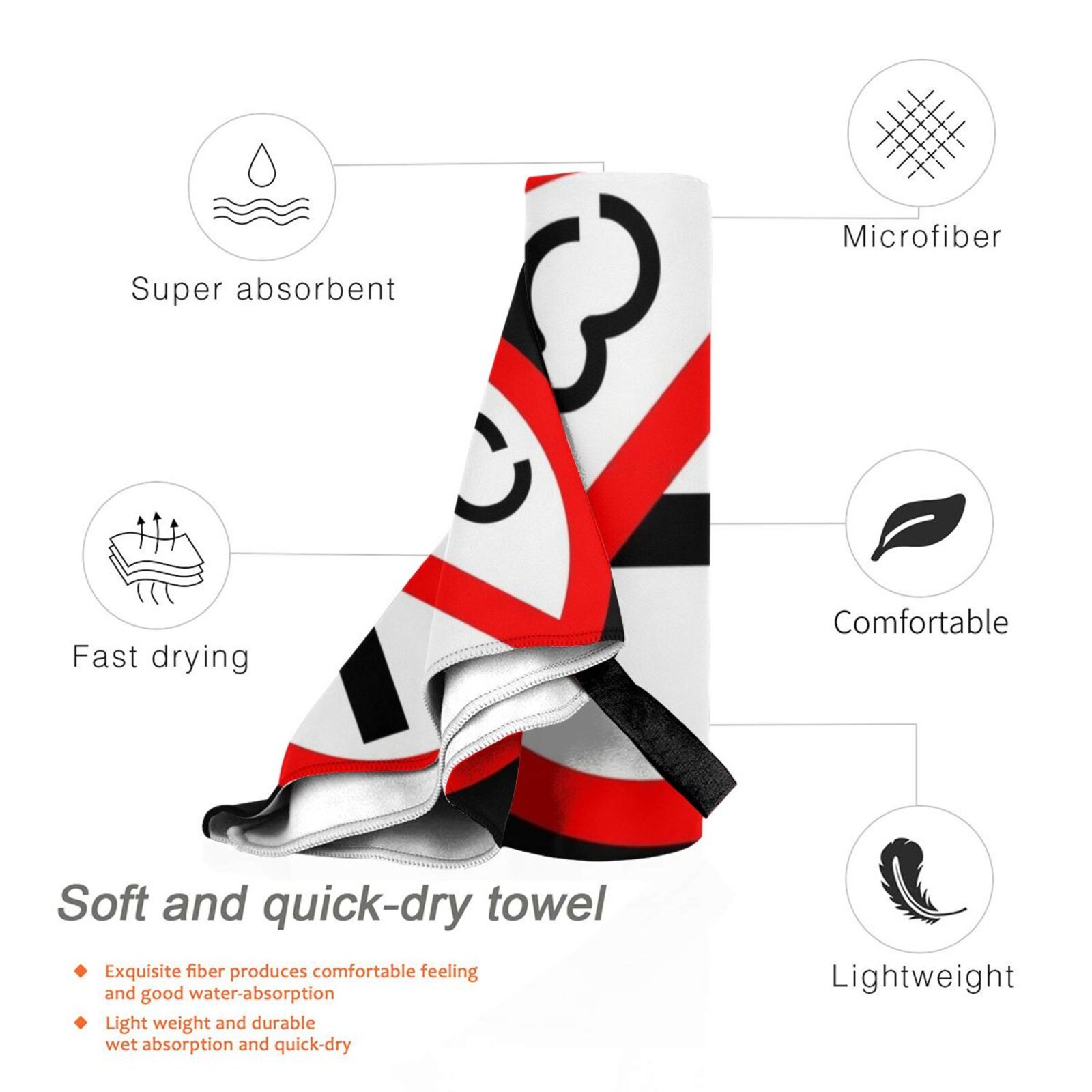 Towel No Smoking Sign 3150 Smo - Quick Vape review and price