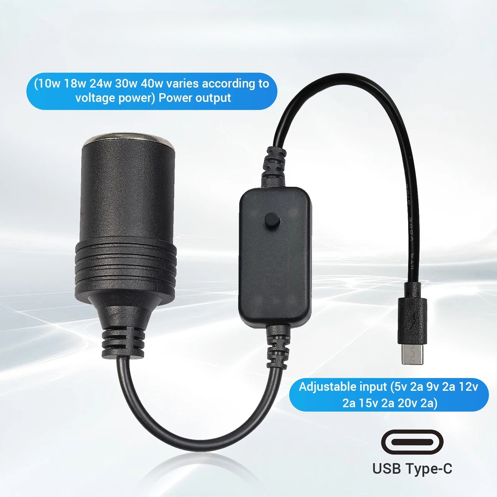 1pc 5V 2A USB To 12V Cigarette - Accessories Experts Vape review and price