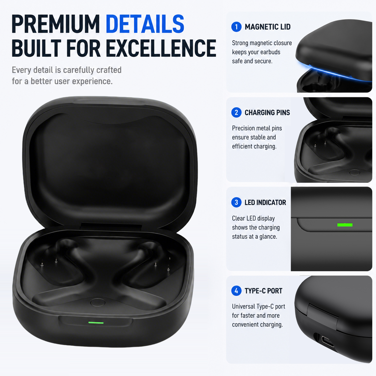 Replacement Charging Case For  - Battery Case Storage review and price