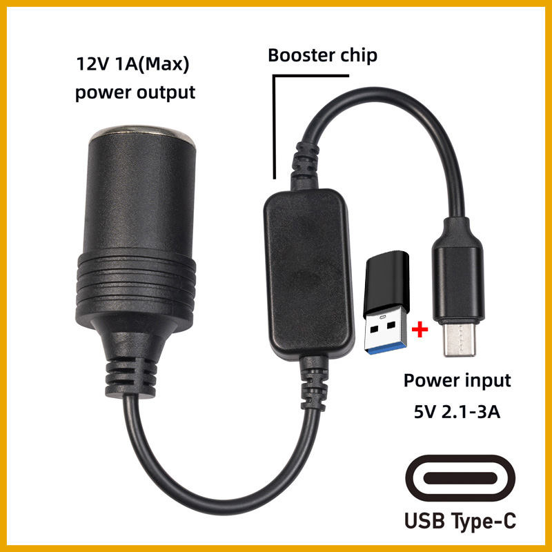 NEW 5V 2A USB To 12V Cigarette - Accessories Experts Vape review and price