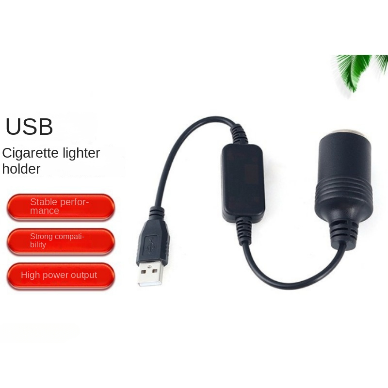 1pc 5V 2A USB To 12V Cigarette - Accessories Experts Vape review and price