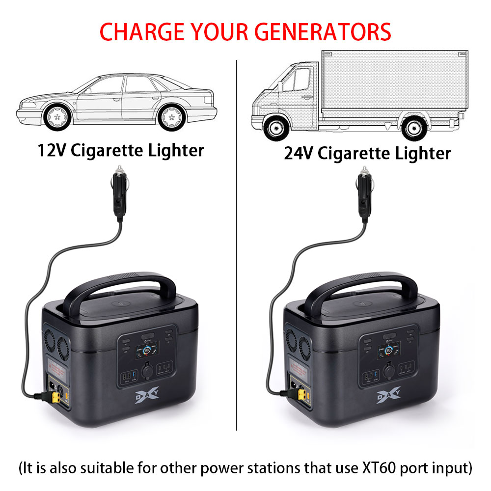 XT60 16AWG Plug Car Cigarette  - Accessories Experts Vape review and price